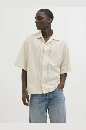JACK & JONES JORMARRAKECH DETAIL SHIRT SS