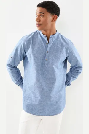 SELECTED Slhregnew-Linen Shirt Tunic Ls Band