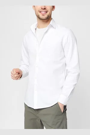 SELECTED Slhslimnew-Linen Shirt Ls W Noos