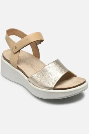 Ecco Flowt Wedge Cork Strap