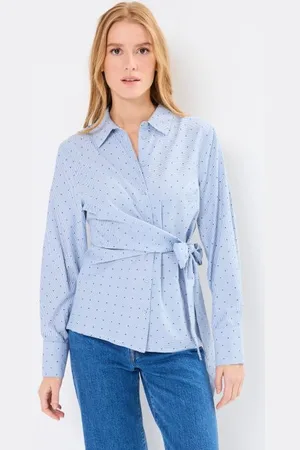Y.A.S YASESTIMA LS TIE SHIRT