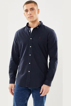 Ralph Lauren Chemise Oxford ajustée teinte en pièce