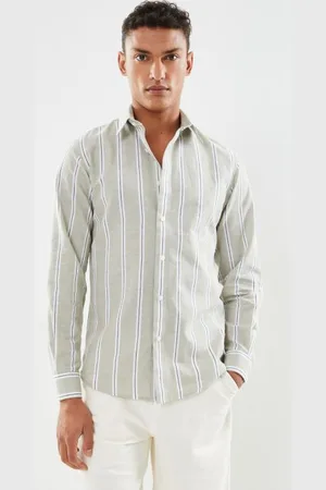 SELECTED Slhslimnew-Linen Shirt Ls W Noos