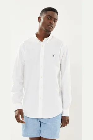 Ralph Lauren Chemise Oxford ajustée teinte en pièce