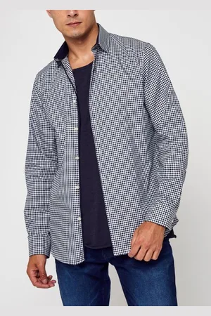 SELECTED Slhslimnew-Mark Shirt Ls B Noos