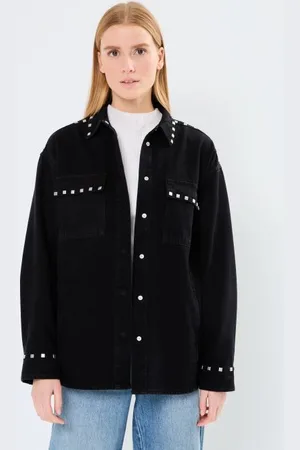 VILA VIMORA LS DENIM OVERSIZED SHIRT/ROU