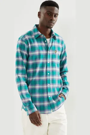 Lyle & Scott Button Down Check Shirt
