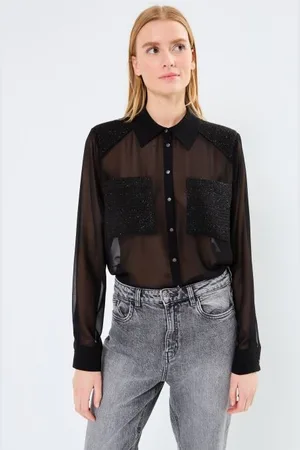 VILA RISA LS SHIRT/ROU