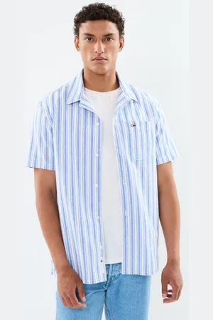 Tommy Hilfiger Tjm Stripe Linen Ss