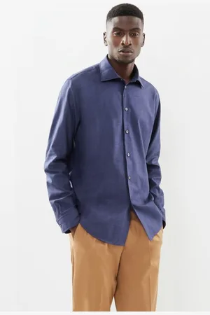 SELECTED SLHREGEARL-UNTUCK SHIRT SOLID LS B