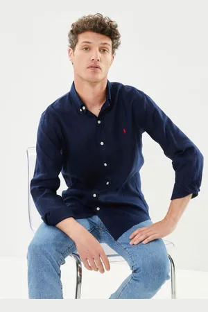 Ralph Lauren Chemise En Lin Coupe Ajustée