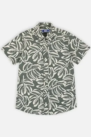 JACK & JONES Jorlafayette Aop Shirt Ss Jnr