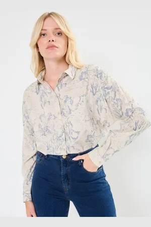 Pieces® Pcnier Ls Fold Up Shirt Bc