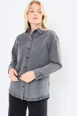 SELECTED SLFOLIVIA LS OVERSIZED SHIRT