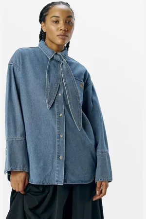 Object OBJNEEL LO L/S DENIM SHIRT 137