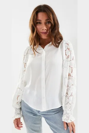 VERO MODA Vmcabena L/S Shirt Wvn Btq