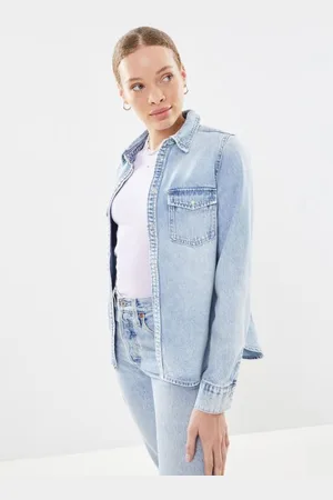 VERO MODA Vmannalise Ls Denim Shirt