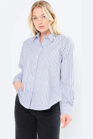 Pieces® Pcranne Ls Loose Shirt Fc Bc