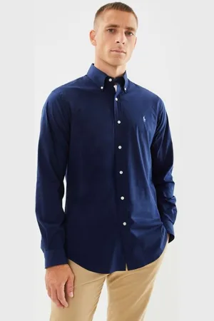 Ralph Lauren Chemise ajustée en popeline stretch