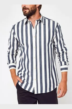 SELECTED Slhregpecko Shirt Ls Stripes W