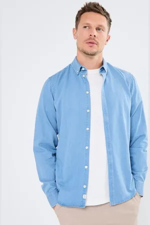 Casual Friday CFAnton BD LS denim chambray shirt Noos