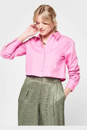 Noisy May Nmviolet L/S Cropped Shirt