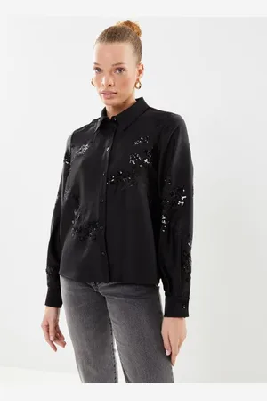 VILA Viravenna L/S Sequin Shirt/Dc