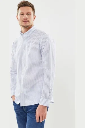 SELECTED Shslomrick-Poplin Shirt Ls Noos