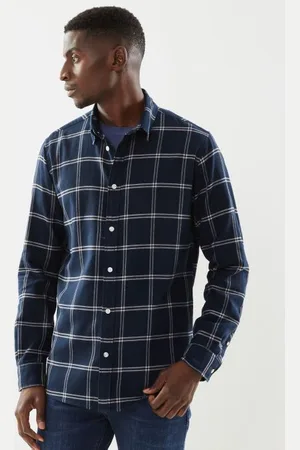 SELECTED Slhslimowen-Flannel Shirt Ls Noos Simple