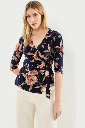 Ralph Lauren Haut à motif fleuri en jersey stretch