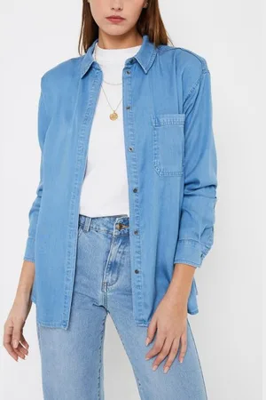 VILA Vibista L/S Oversize Shirt/Su - Noos