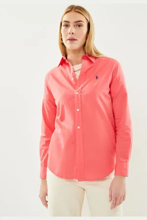 Ralph Lauren Ls Rx Anw St-Long Sleeve-Button Front Shirt 211932522