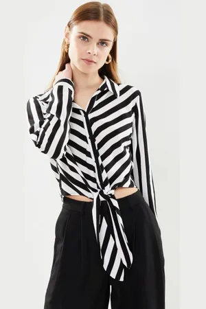 Y.A.S Yassavanna Ls Short Knot Shirt - Ka