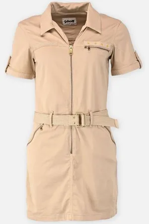 Schott NYC Robe Army Avec Ceinture