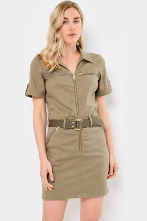 Schott NYC Robe Army Avec Ceinture