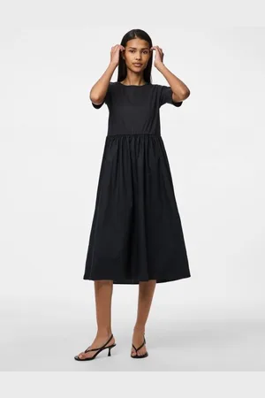 Pieces® PCTONYA SS MIDI DRESS WVN