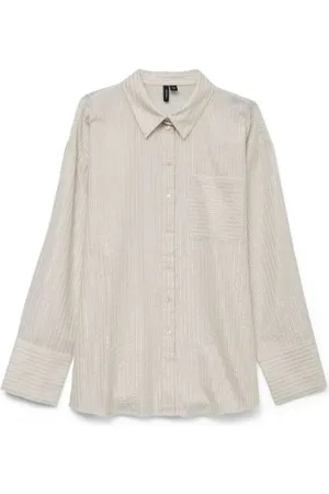VERO MODA VMPAULINE LS SHIRT WVN GA