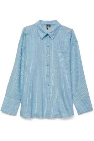 VERO MODA VMPAULINE LS SHIRT WVN GA