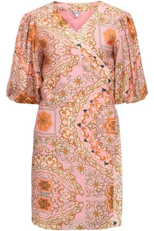 Object OBJHOLLY 2/4 RE SHORT WRAP DRESS 138