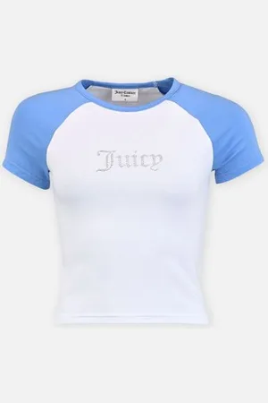 Juicy Couture Contrast Raglan Baby Tee