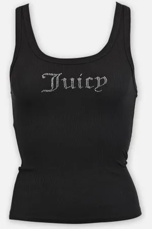 Juicy Couture Rib Jersey Racer Vest top