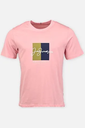 JACK & JONES JORFREDERIKSBERG BOX SCRIPT TEE SS CN LN