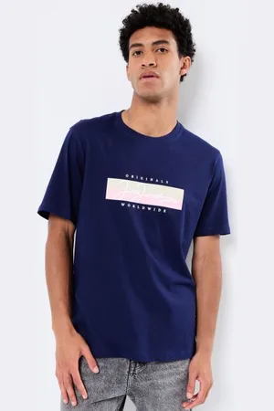 JACK & JONES JORFREDERIKSBERG BOX SCRIPT TEE SS CN LN