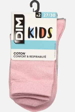 Dim Lurex Coton Style Mi-Chaussettes X2