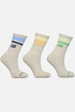 New Balance Everyday Stripe Midcalf 3 Pack