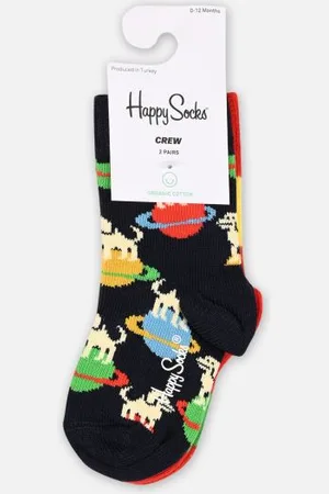 Happy Socks 2-Pack Kids Laika Sock