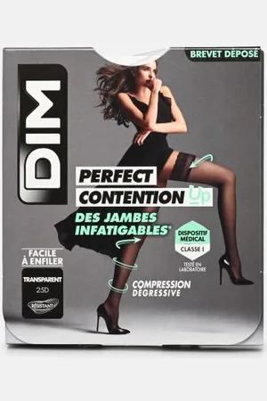 Dim Up Perfect Contention Transparent 25D Noir