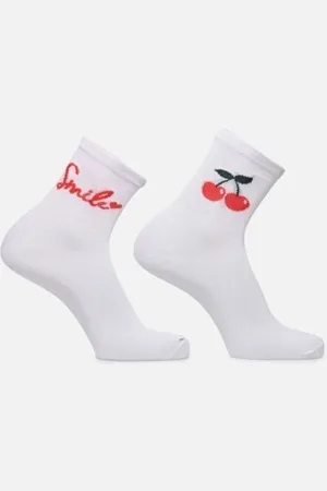 Pieces® PCSINNE 2PACK SOCKS MPA BC