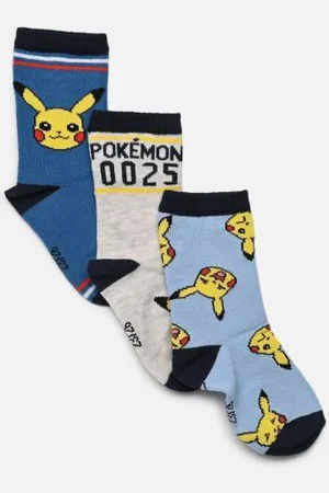 Sarenza Lot de 3 paires POKEMON enfant