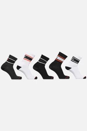 Globe Triple Stripe Crew Sock 5 Pack